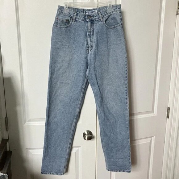 Vintage 90s Brody Light Wash High Rise Cotton Mom Jeans 30 - Picture 3 of 5